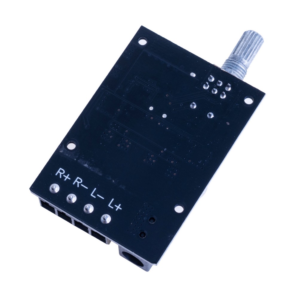 迷你版20W30W40W50WX2蓝牙5.0数字功放板旋钮调节音量带开关 502L