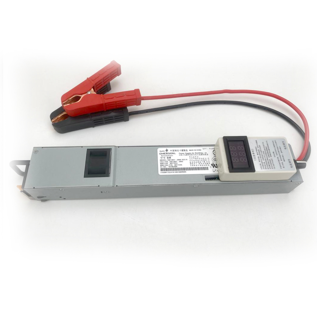 Зарядний пристрій CC/CV 12V, 50A,  8AWG, 40cm, крокодил.