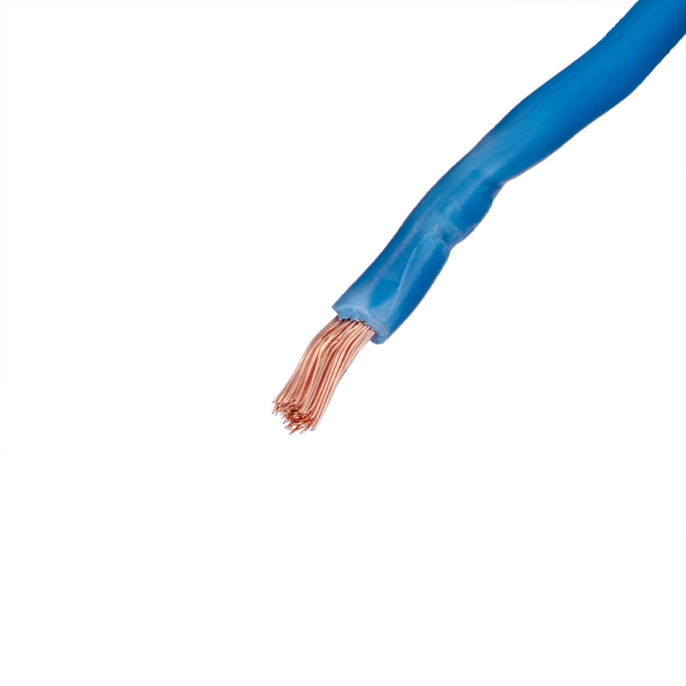 Провод многожильный 2.5mm2 (14AWG/77xD0.20мм, медь, PVC), синий