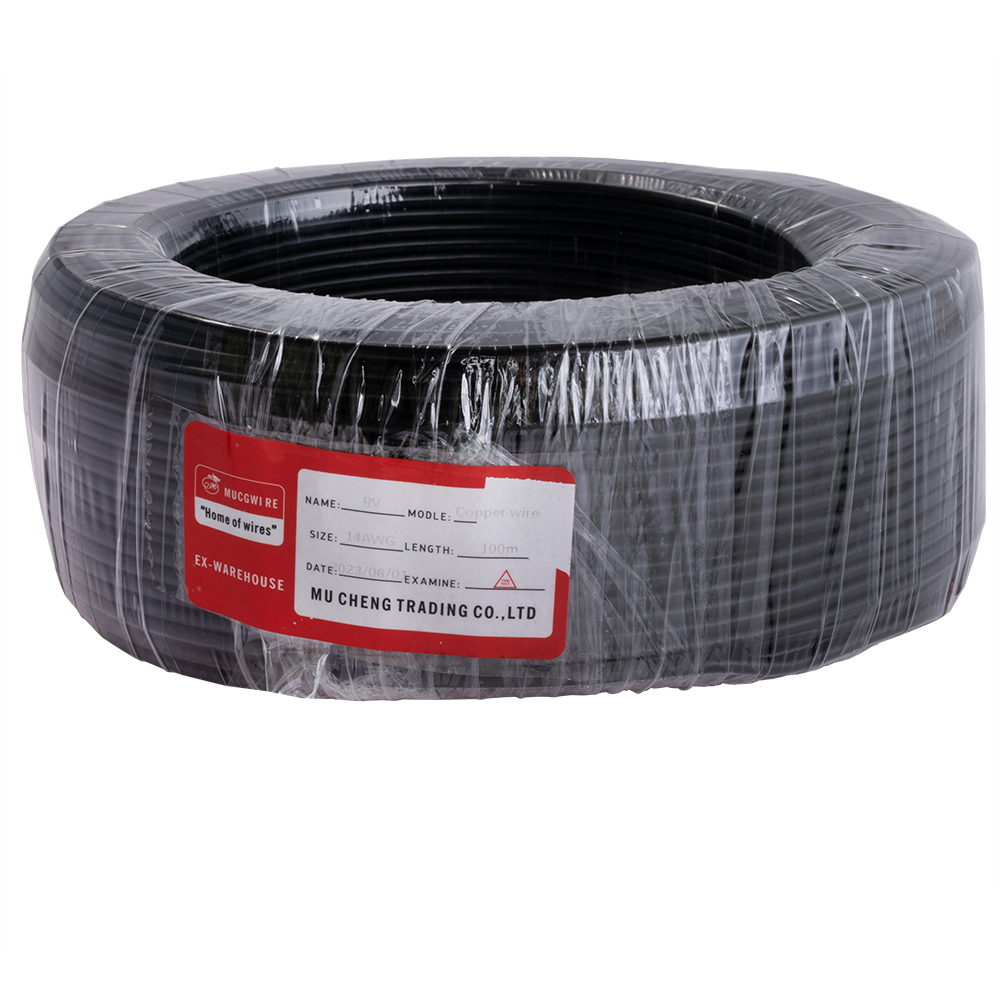 Провод многожильный 2.5mm2 (14AWG/77xD0.20мм, медь, PVC), черный