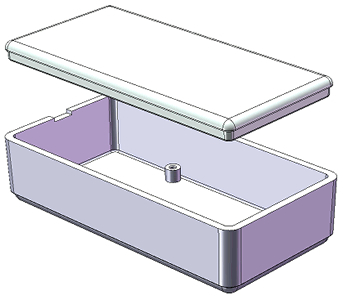20-90 (Sanhe, Gehause, Plastik, schwarz 78x40x20mm) 20-90 (Sanhe, Gehause, Plastik, schwarz 78x40x20mm)