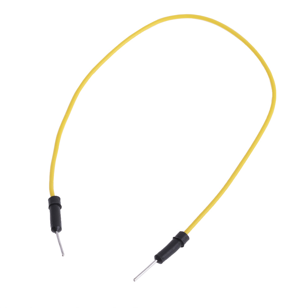 Соединительный провод папа-папа, желтый, 200мм KLS1-SBJW01-YELLOW-200MM-22AWG