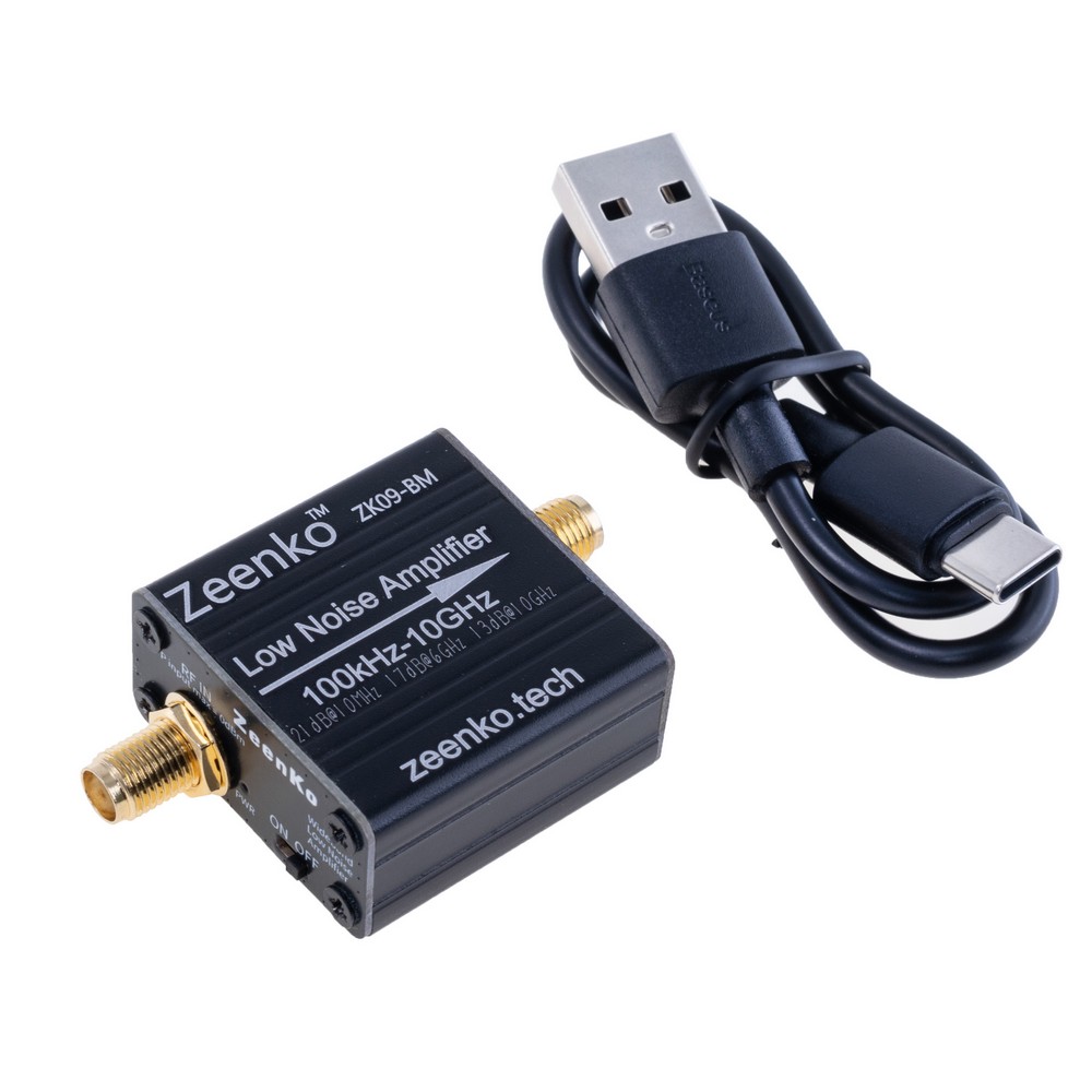 Підсилювач 30dB 100kHz-10GHz LNA (ZK09-BM – Zeenko) Підсилювач 30dB 100kHz-10GHz LNA (ZK09-BM – Zeenko)