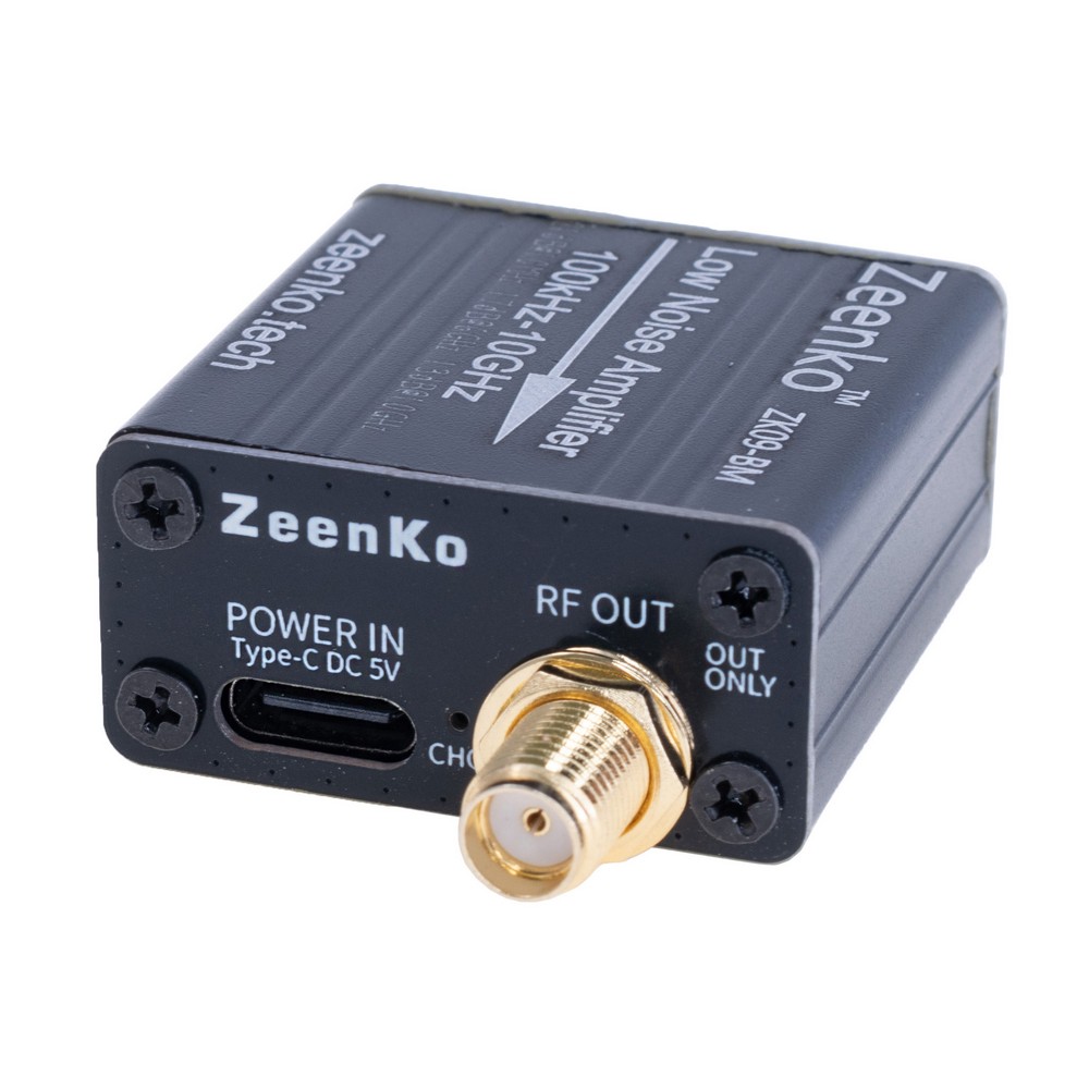 Підсилювач 30dB 100kHz-10GHz LNA (ZK09-BM – Zeenko)