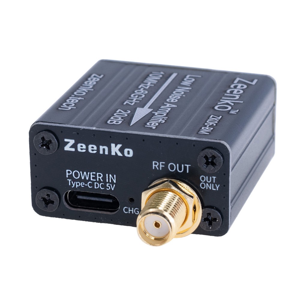 Підсилювач 30dB 10MHz-6GHz LNA (ZK06-BM – Zeenko)
