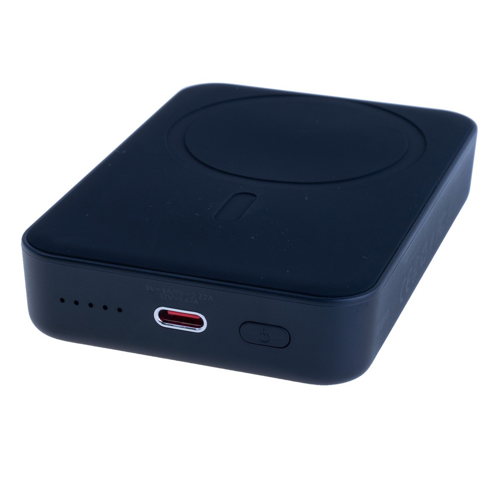 Power Bank 10000mAh 38.5Wh (6000mAh @ 5V/2A) 20W max Black (WS-T156 – zime)