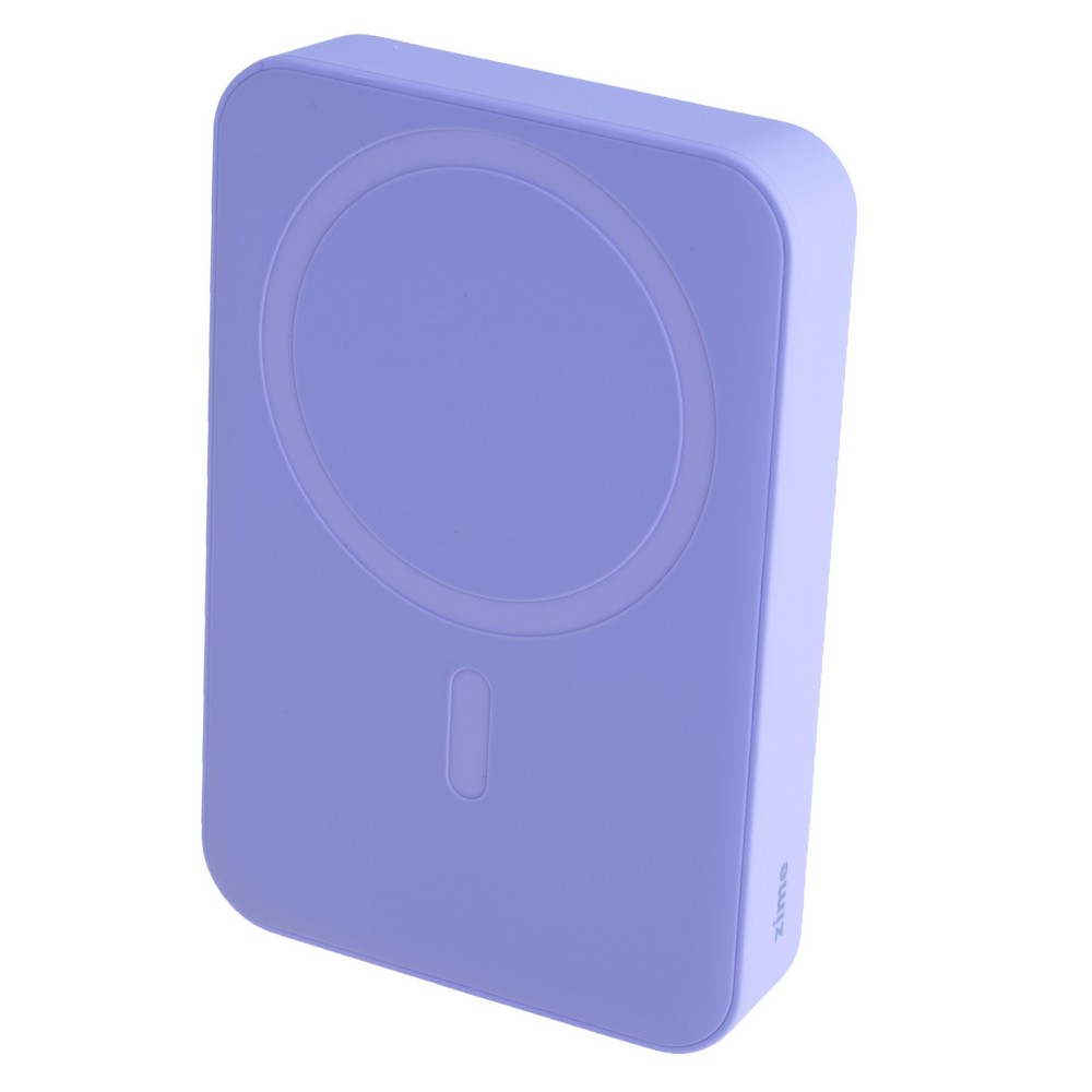 Power Bank 10000mAh 38.5Wh (6000mAh @ 5V/2A) 20W max Purple (WS-T156 – zime)