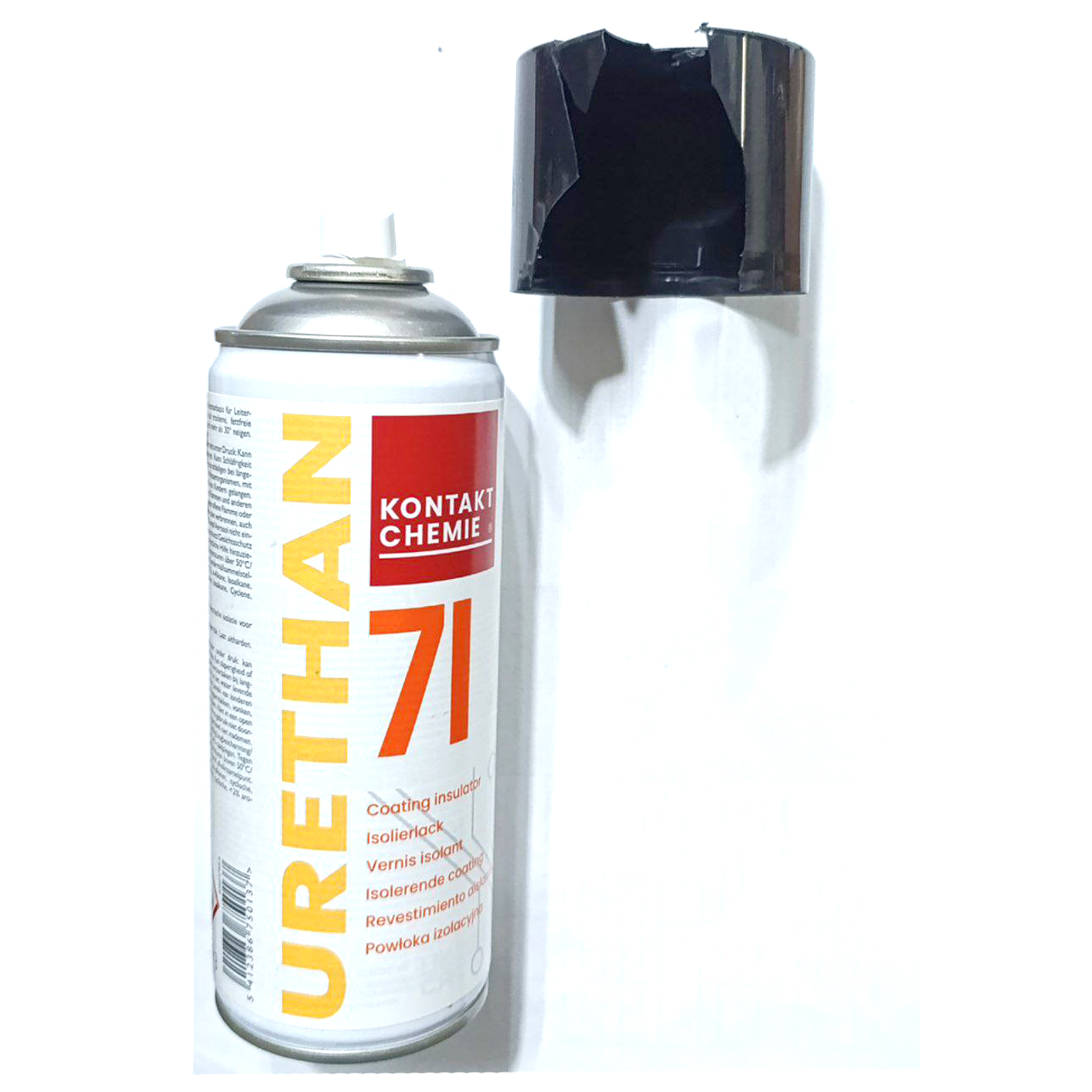 Захисне антикорозійне покриття для захисту електротехніки 400мл. URETHAN 71 400ML Kontakt Chemie. Уцінка: побита кришка Захисне антикорозійне покриття для захисту електротехніки 400мл. URETHAN 71 400ML Kontakt Chemie. Уцінка: побита кришка