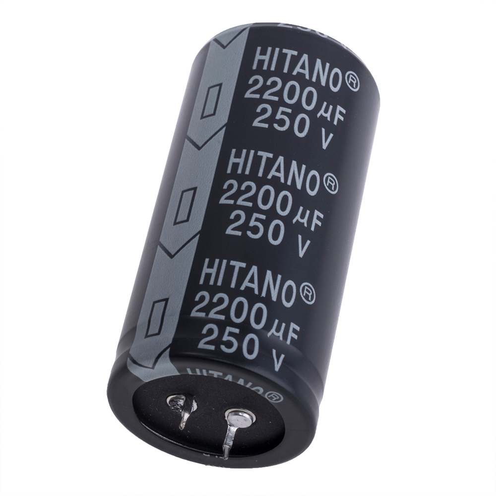2200uF 250V ELP 35x70mm (ELP222M2EBA-Hitano) (электролитический конденсатор) 2200uF 250V ELP 35x70mm (ELP222M2EBA-Hitano) (электролитический конденсатор)