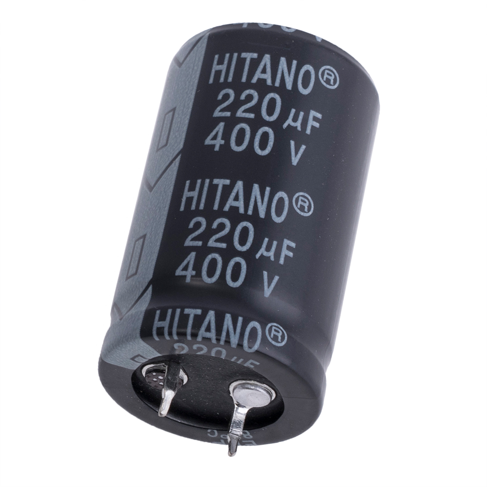 220uF 400V ELP 25x40mm (ELP221M2GBB-Hitano) (Elektrolytkondensator)