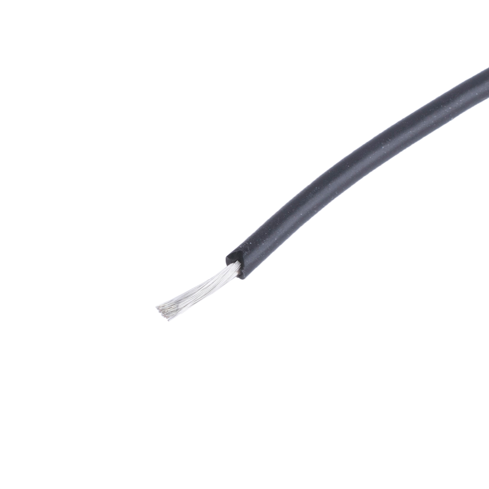 Silicone-22AWG (0.3mm2-60/0.08TS) SCHWARZ