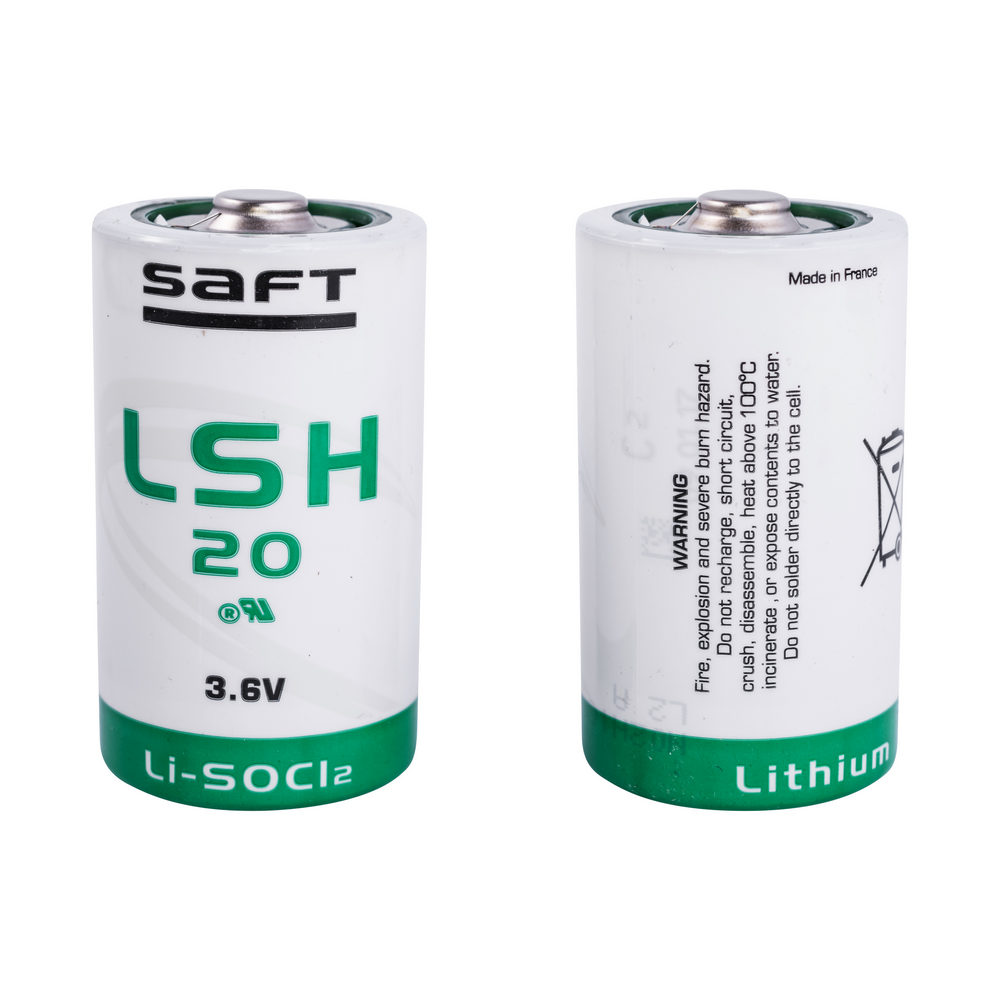 SAFT-LSH20 Lithium battery 3,6V 13000mAh dia 33,5x61,5 standard
