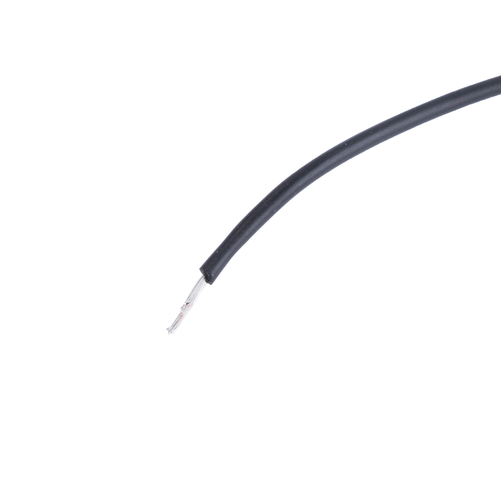 Silicone-24AWG (0.2mm2-40/0.08TS) SCHWARZ