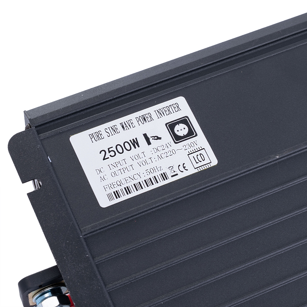 Инвертор 2500W 24V→230V чистая синусоида LCD (SP-2500L24V(LCD) – Swipower)