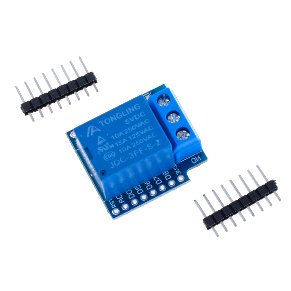 Шилд для ESP8266 WeMos D1 mini реле 250V/10A