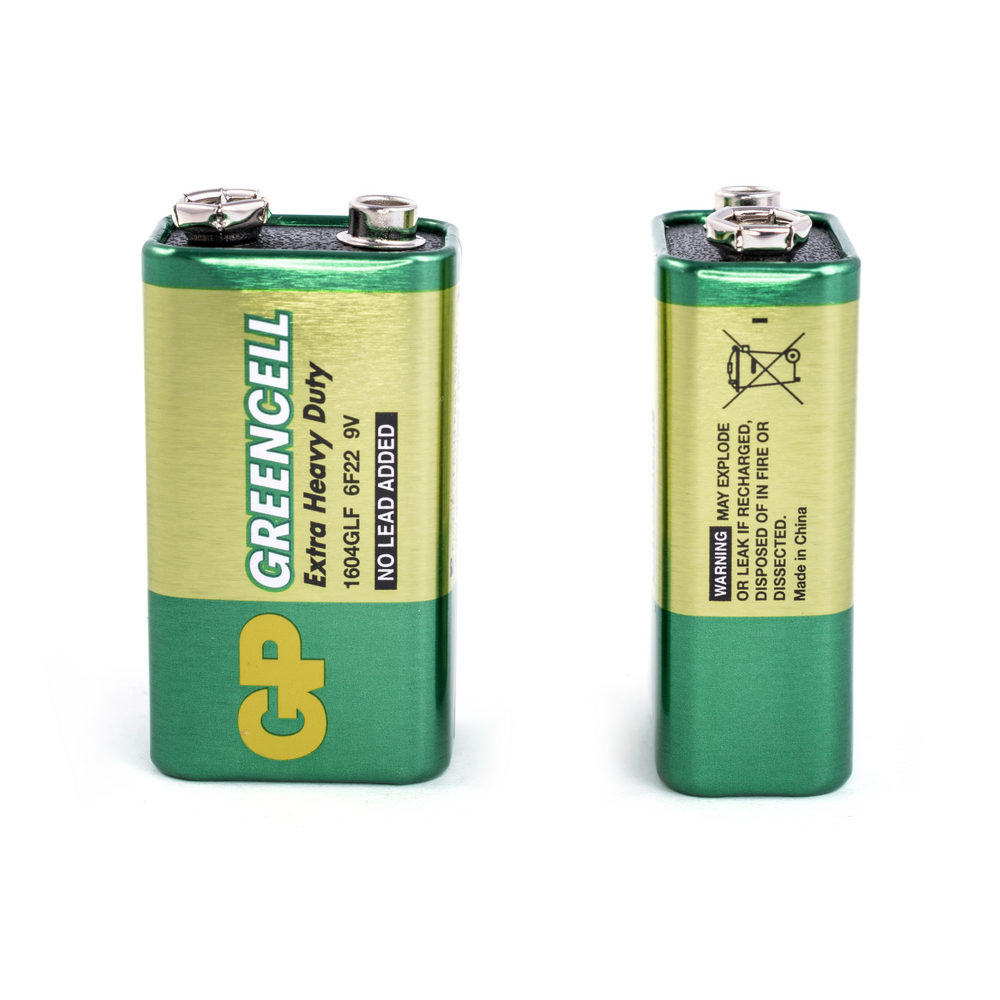 Batt. 1604G salz-, 6F22 (Krone), 9V, GP, U1