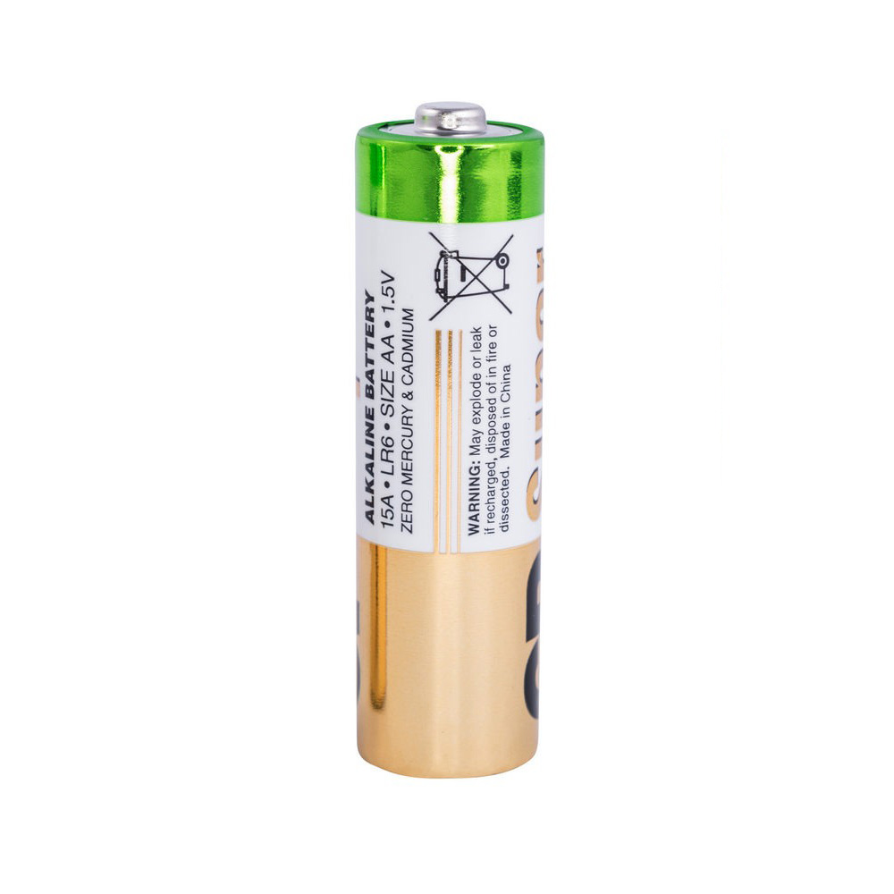 Batt. 15A alkalisch, LR6, AA, 1.5V, GP, U2