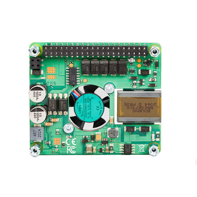 Модуль PoE живлення Raspberry Pi PoE+ HAT для Pi 4 B та Pi 3B+ SC1022 Модуль PoE живлення Raspberry Pi PoE+ HAT для Pi 4 B та Pi 3B+ SC1022