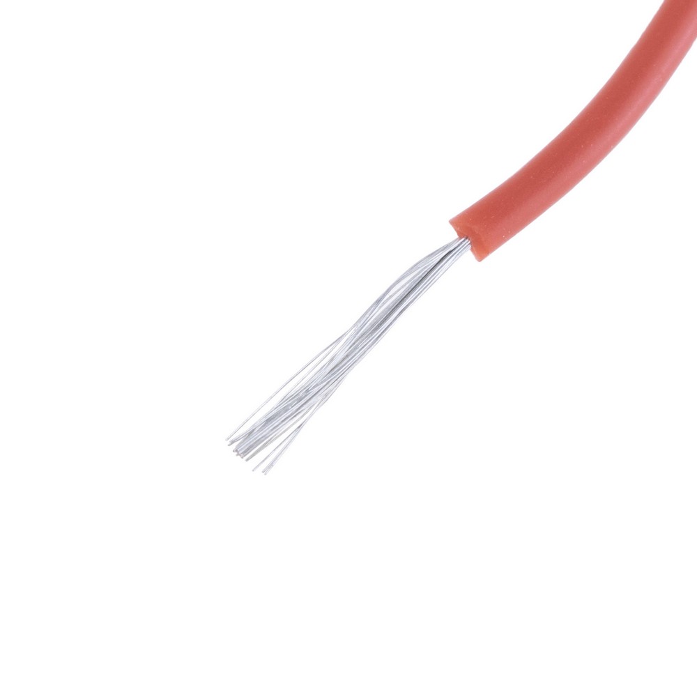Силіконовий провід 26AWG (0.15mm²-30/0.08TS) коричневий Силіконовий провід 26AWG (0.15mm²-30/0.08TS) коричневий