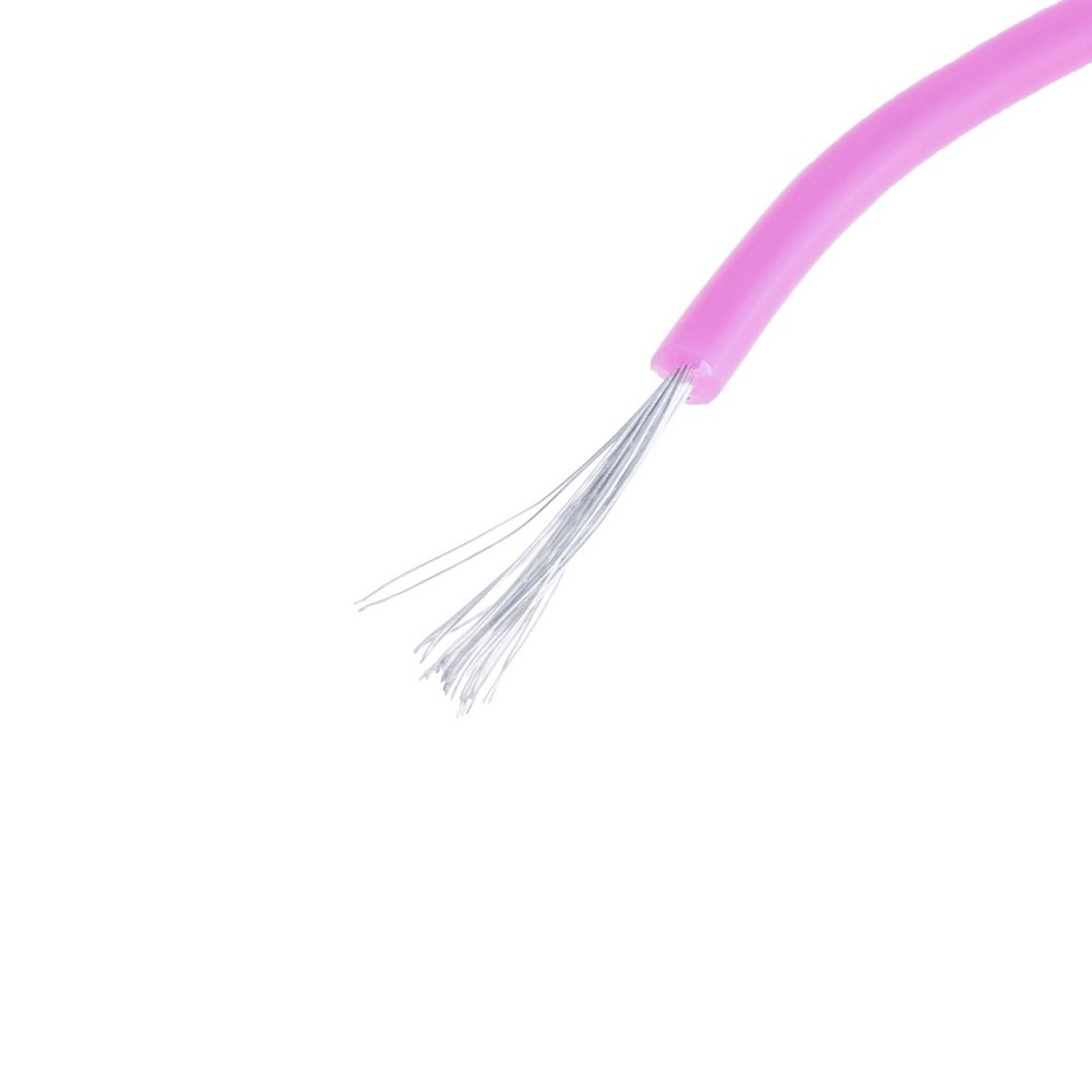 Силіконовий провід 26AWG (0.15mm²-30/0.08TS) фіолетовий