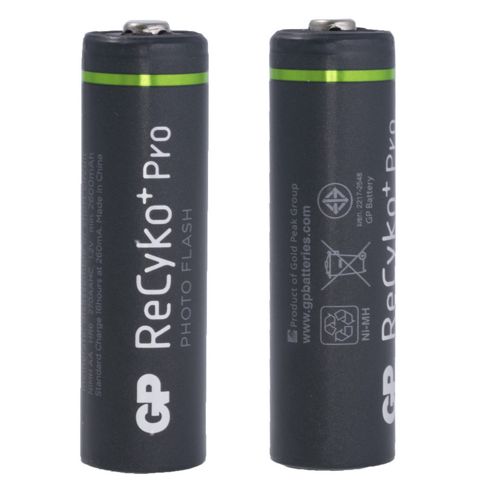 Аккумулятор AA NiMH 2600mAh GP ReCyko+Pro (аккумулятор никель-металлгидридный)