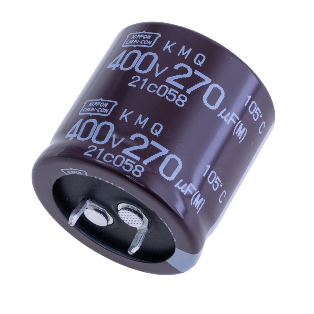 270uF 400V KMQ 30x30mm (електролітичний конденсатор) Chemi-Con
