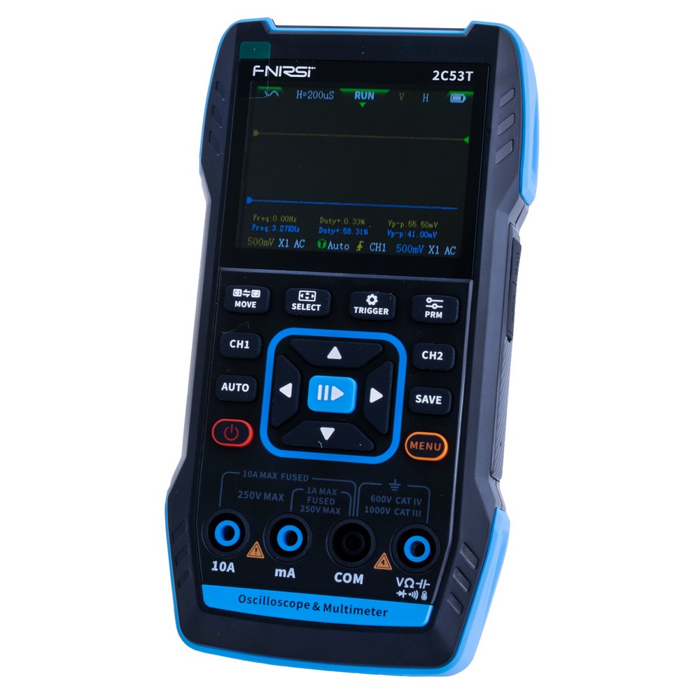 2C53T Standard Handheld 3 In 1 Oscilloscope with P6100 probe
