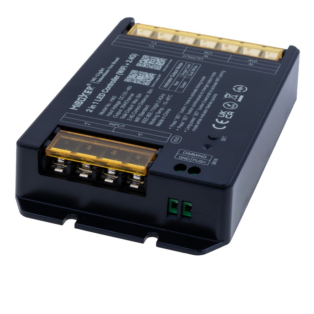 Контролер світлодіодних стрічок 2в1 WiFi+2.4GHz, HW2 Контролер світлодіодних стрічок 2в1 WiFi+2.4GHz, HW2