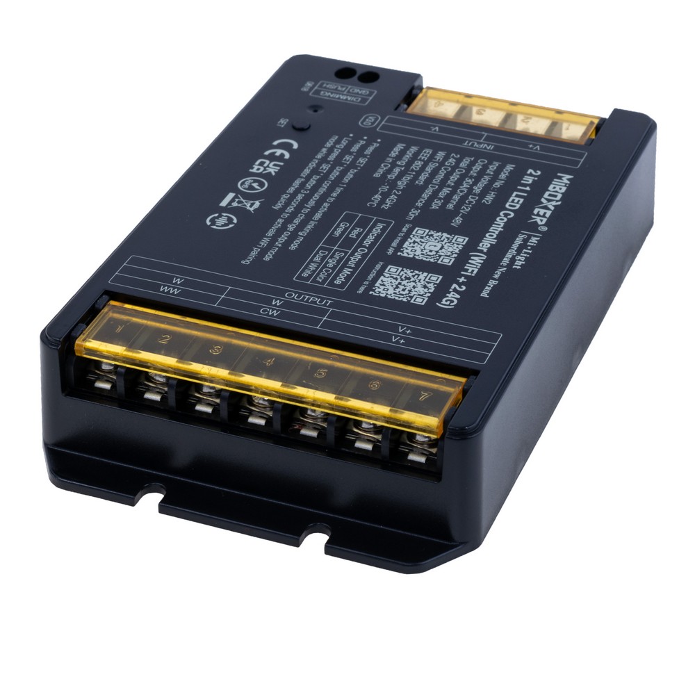 Контролер світлодіодних стрічок 2в1 WiFi+2.4GHz, HW2 Контролер світлодіодних стрічок 2в1 WiFi+2.4GHz, HW2