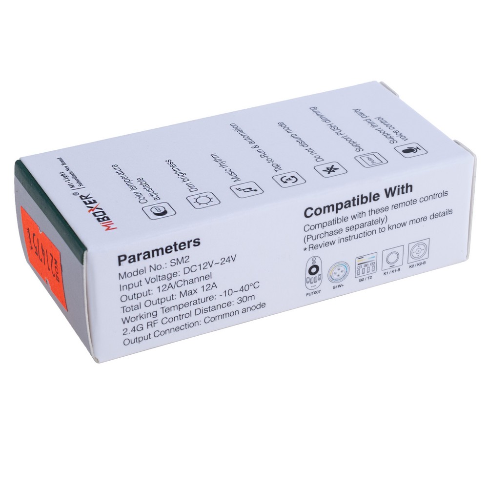 Контролер світлодіодних стрічок 2в1 WiFi+2.4GHz, SM2