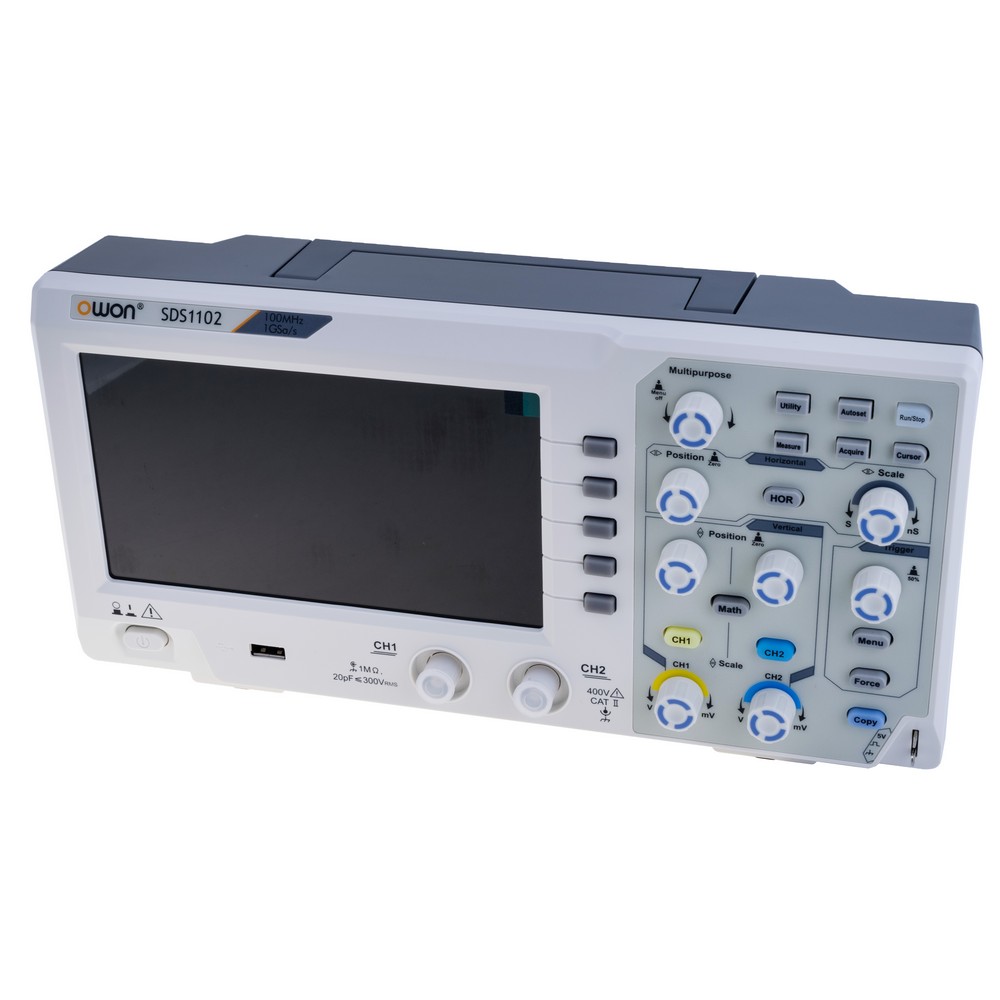 Цифровий осцилограф 2х канальный 100MhZ, SDS1102 Цифровий осцилограф 2х канальный 100MhZ, SDS1102