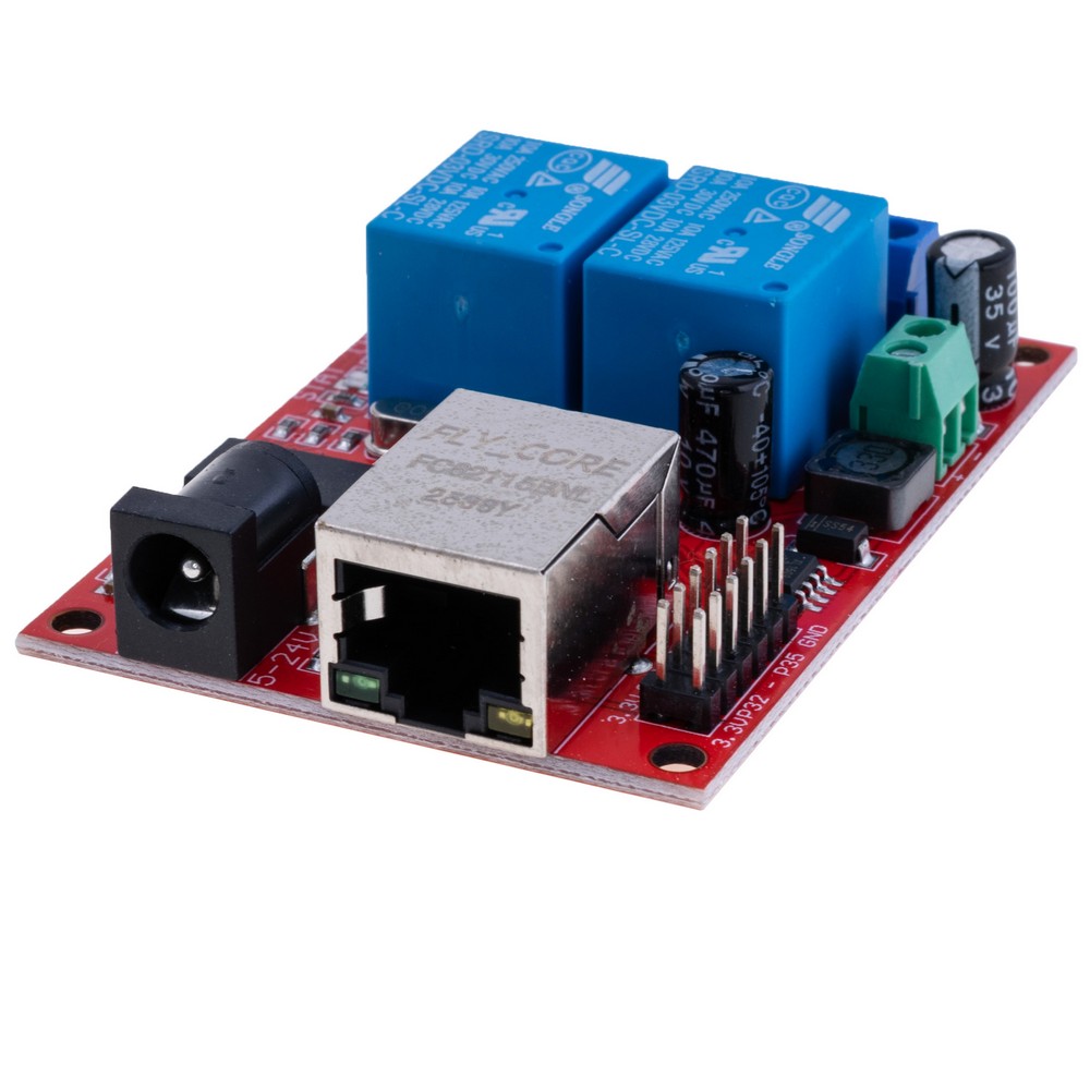 2-Kanal-Ethernet-Relaismodul