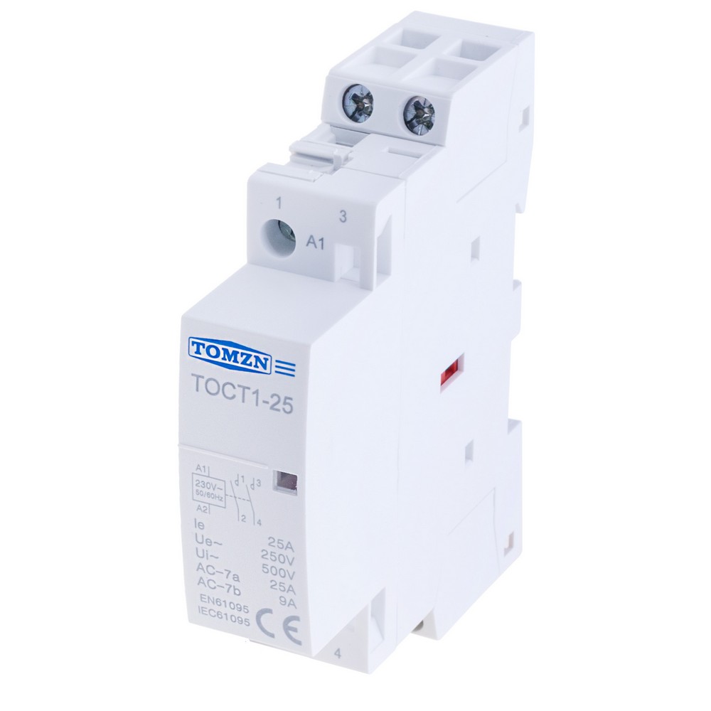 Household ac Modular contactor 220V 25A 2NO(TOMZN)