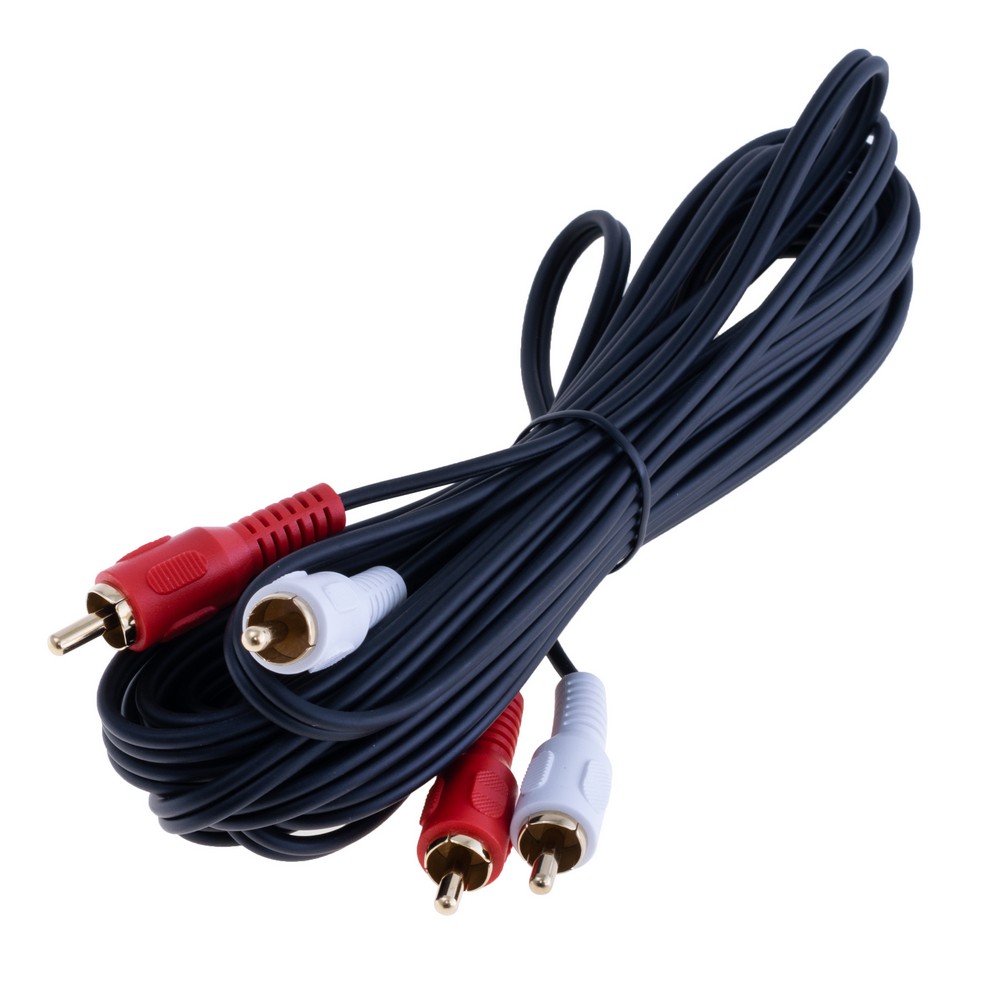 Кабель 2RCA <-> 2RCA 5 метрів.