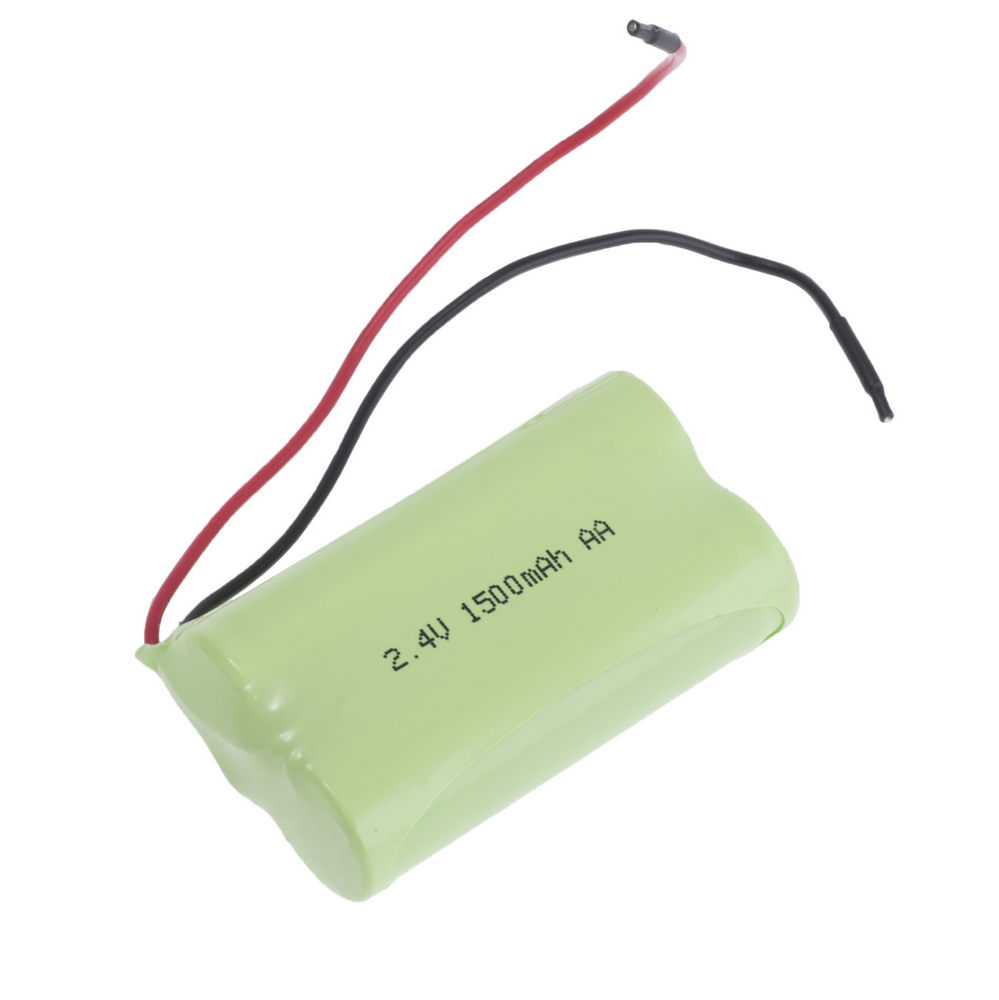 2S1P 2.4V 1500mAh AA battery pack + Nickel