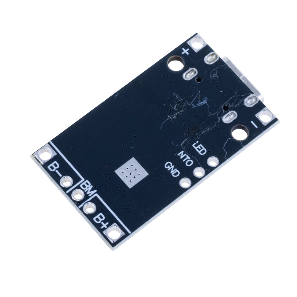 Зарядниий модуль літієвої батареї 2S/3S 18650 з USB type-C, TN13-10
