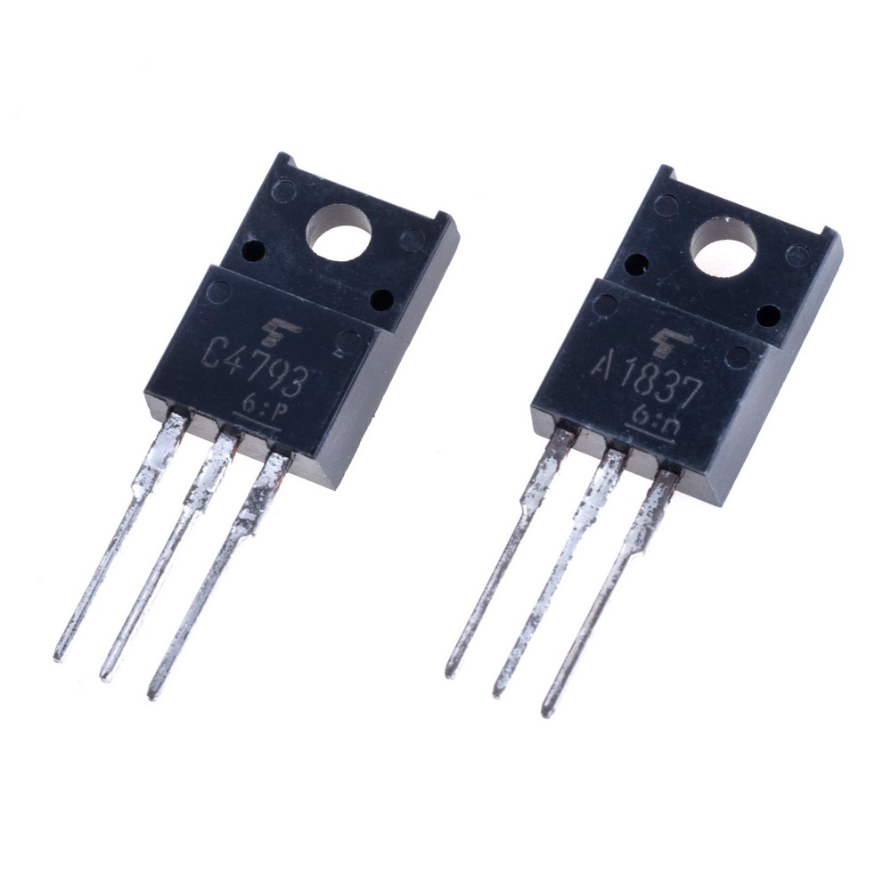 2SA1837/2SC4793 Transistor Paar