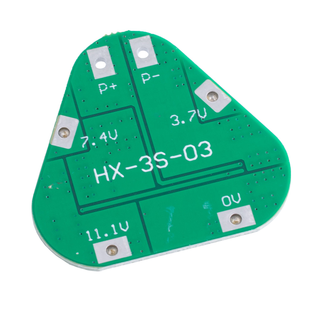 Плата защиты для 3-х аккумуляторов LI-ION, 8А (HX-3S-03)