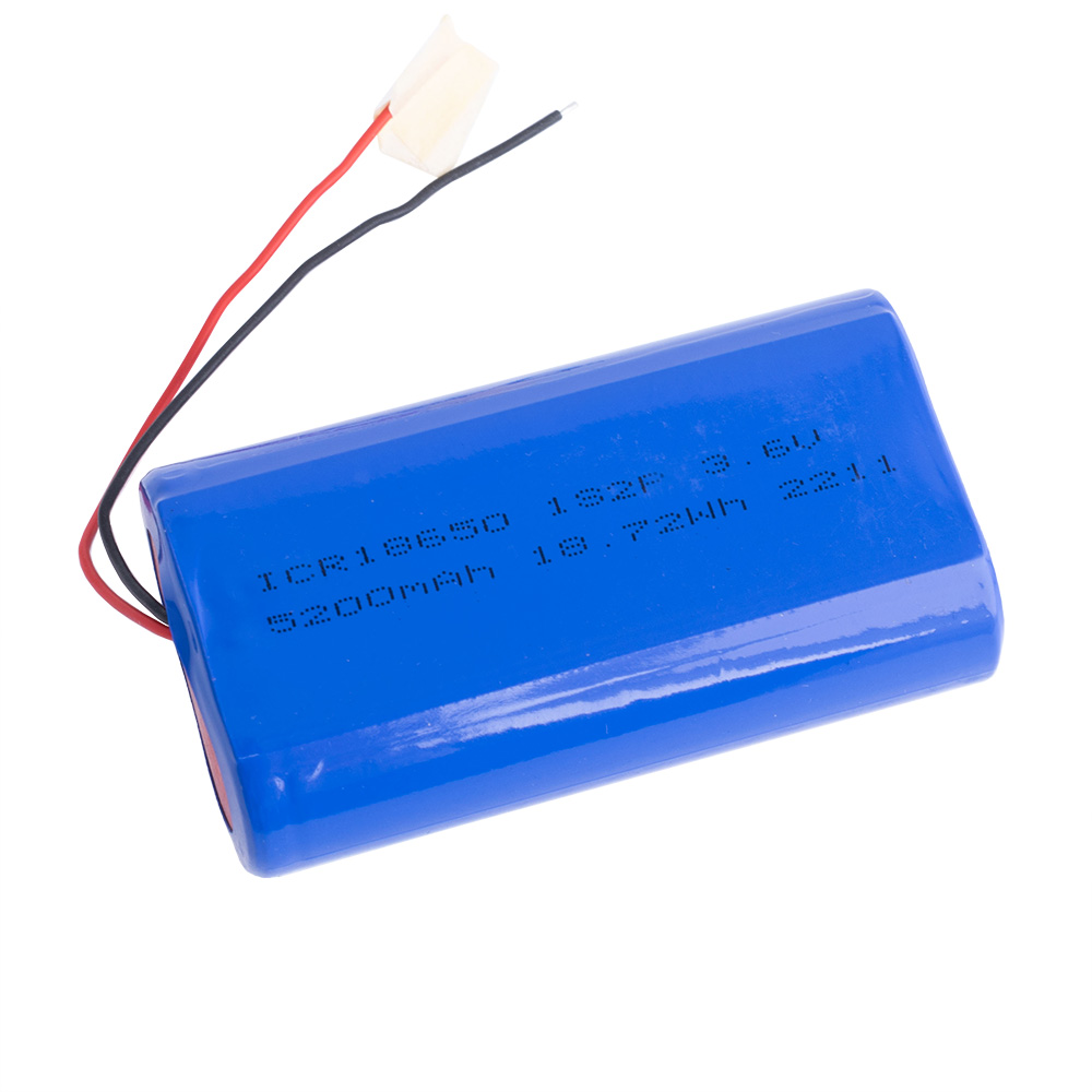 Аккумулятор 3.6V 5200mAh 1S2P, Battery pack Аккумулятор 3.6V 5200mAh 1S2P, Battery pack