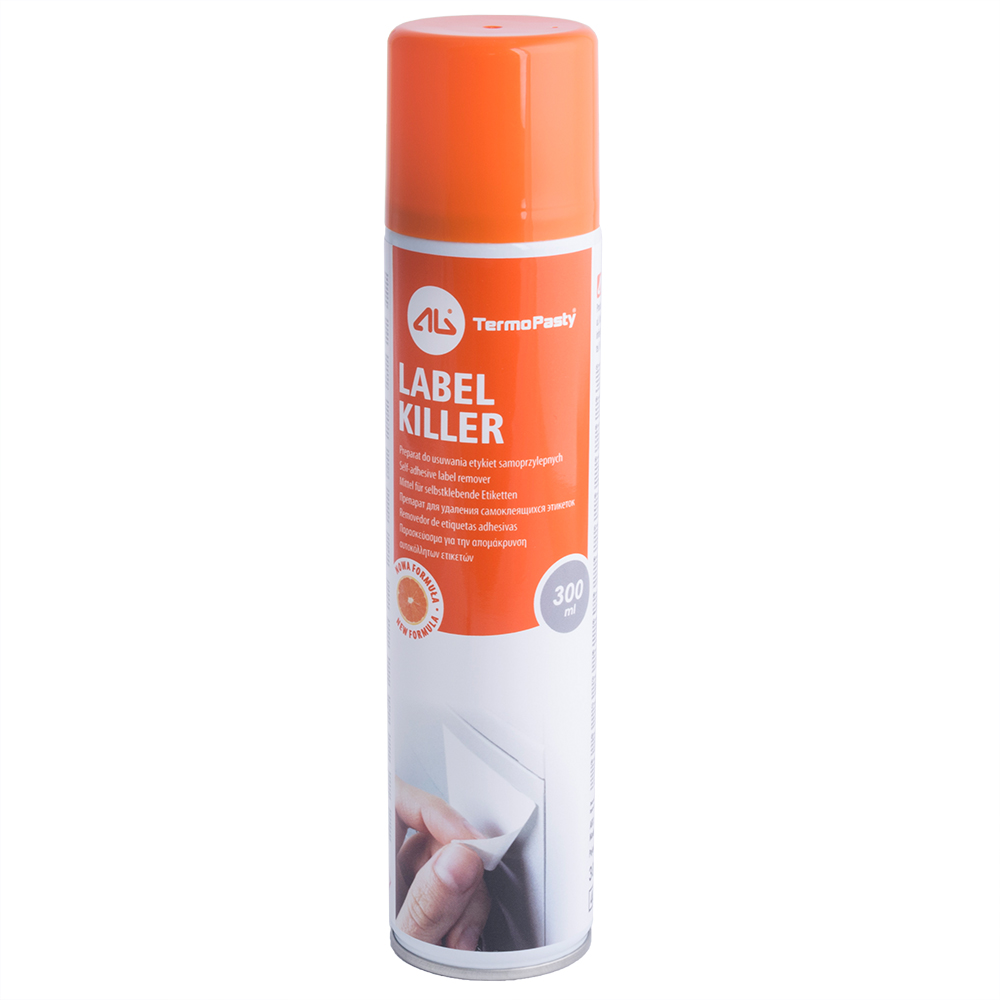 Etikettenentferner Label Killer Klebstoffrestentferner Etikettenlöser Spray300ml