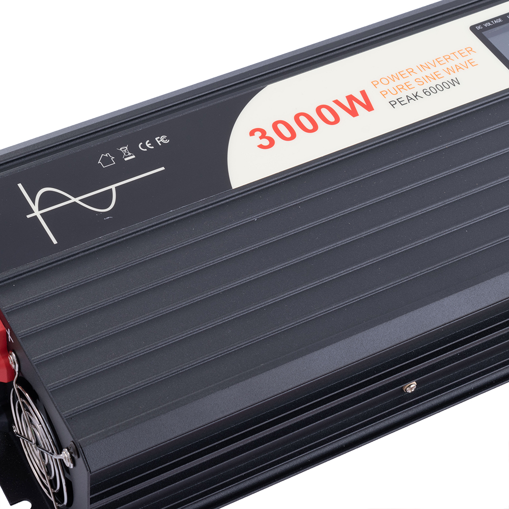 Інвертор 3000W 24V→230V чиста синусоїда LCD (SP-3000L24V(LCD) – Swipower). Уцінка-пошкоджена картонна упаковка