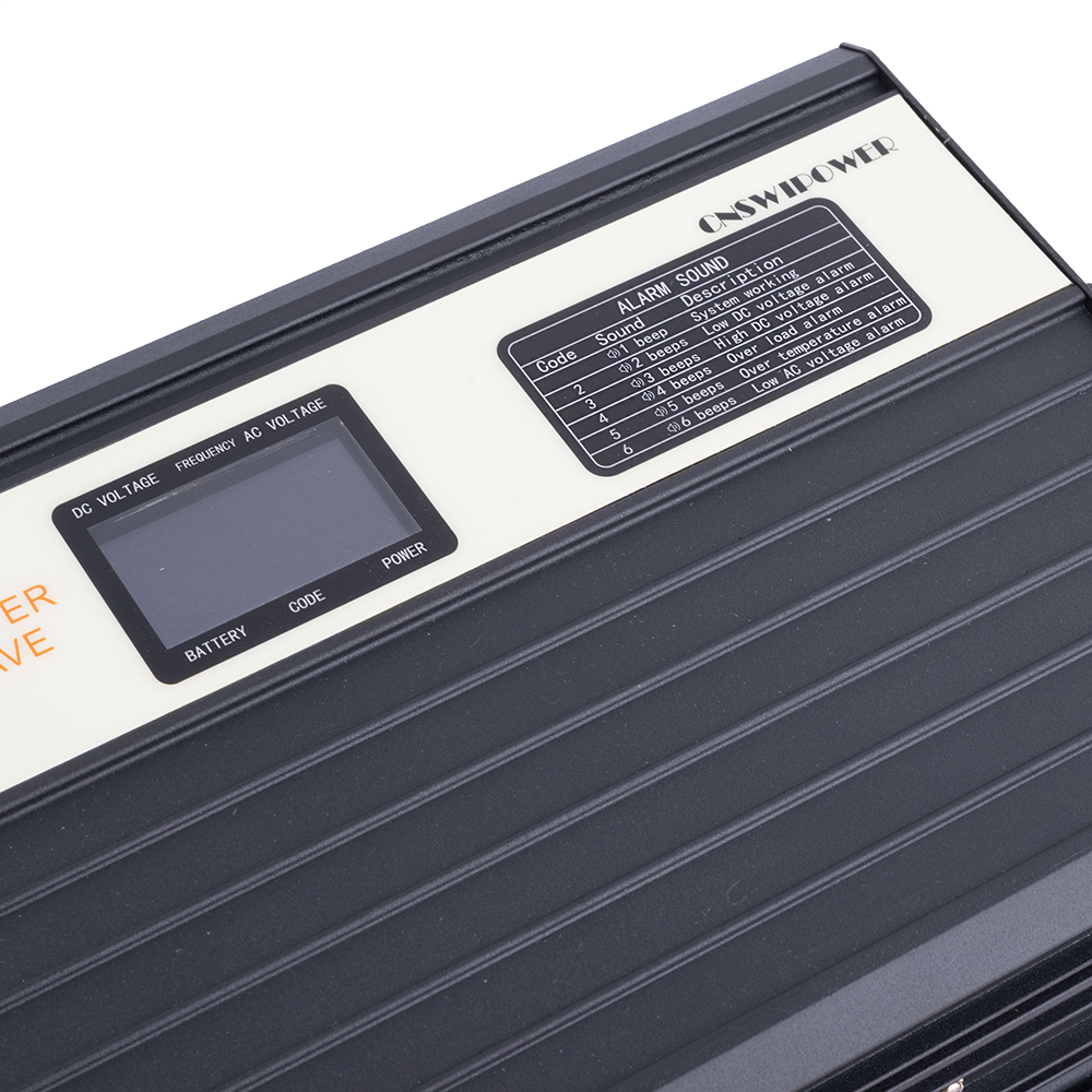 Інвертор 3000W 24V→230V чиста синусоїда LCD (SP-3000L24V(LCD) – Swipower). Уцінка-пошкоджена картонна упаковка