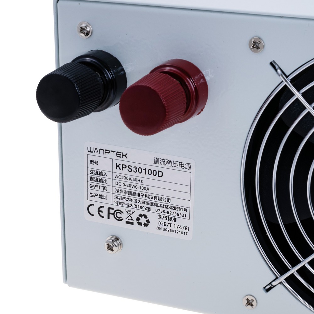 Labornetzteil einkanalig 30V/100A, KPS30100D