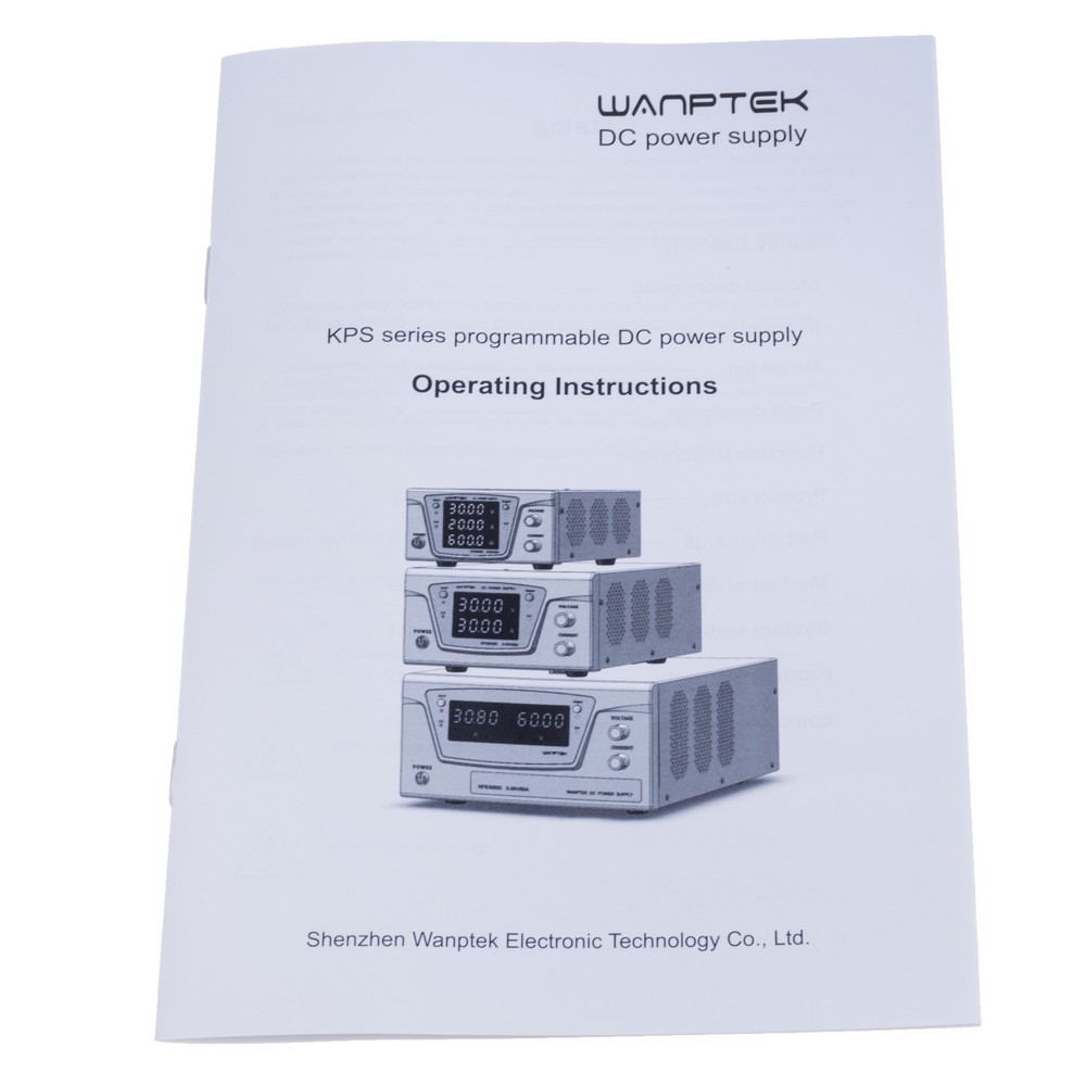 Labornetzteil einkanalig 30V/100A, KPS30100D