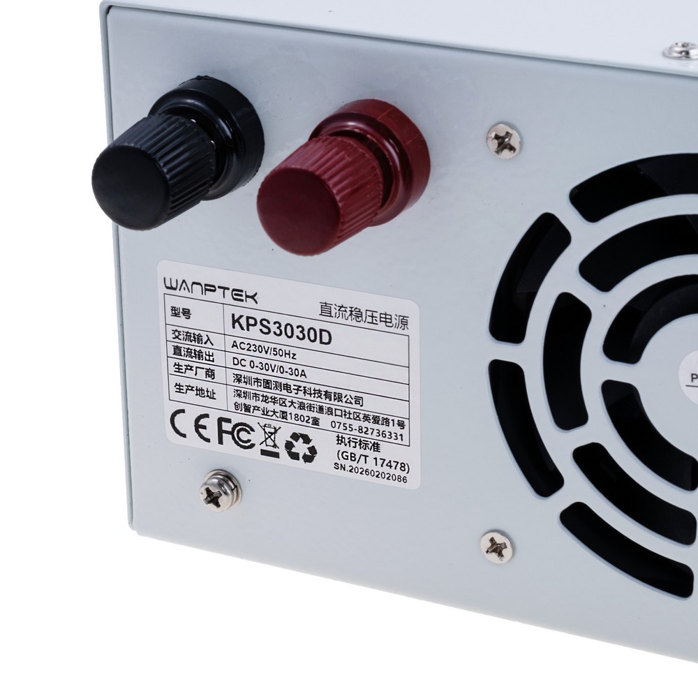 Labornetzteil einkanalig 30V/30A, KPS3030D