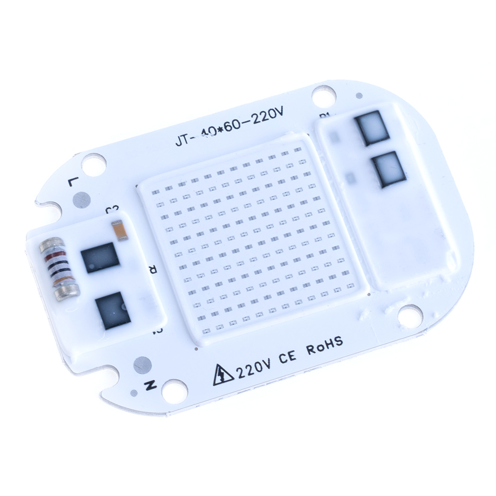 Світлодіод 30W 450nm для рослин, 220-277V (DOB4060 – YXO)