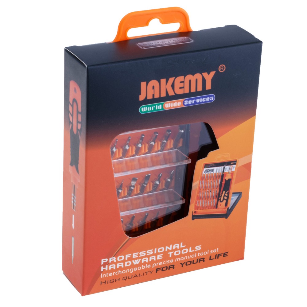 Набір (32в1) викрутка з бітами (JM-8100 – Jakemy)