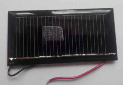 Solarbatterie, 0,3W/2V Solarbatterie, 0,3W/2V
