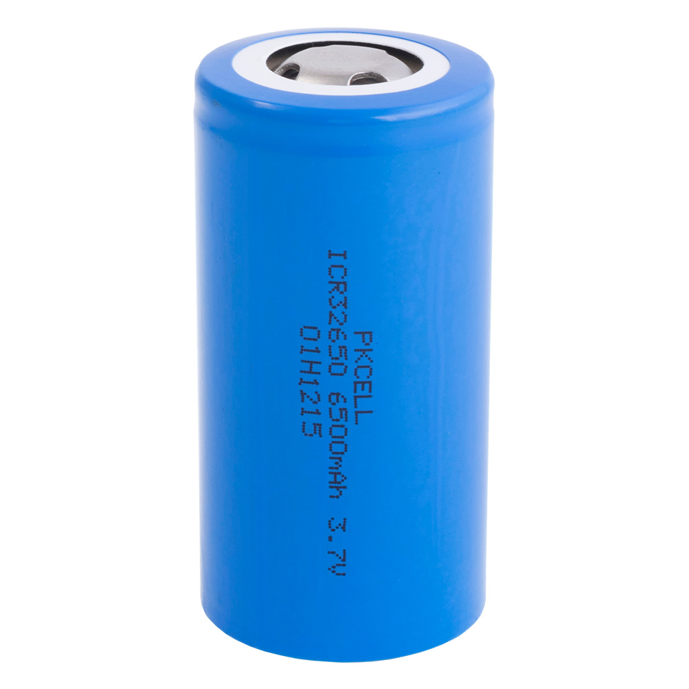 Аккумулятор "32650" 6500 mAh - PKCELL (ICR32650, 6500mAh 3.7V , without PCB)