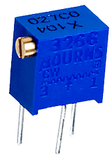 5 kOhm 3266X-502-Bourns (TSR-3266X-502) (Potentiometer Trimmer Ausfuhrungs-, Einstellung seitlich; 6,71x7,24x4,88mm) 5 kOhm 3266X-502-Bourns (TSR-3266X-502) (Potentiometer Trimmer Ausfuhrungs-, Einstellung seitlich; 6,71x7,24x4,88mm)